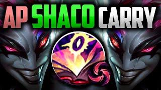 AP SHACO CAN'T BE STOPPED - How to Play AP Shaco Jungle  & Carry for Beginners Season 14