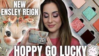 *NEW* Ensley Reign Cosmetics HOPPY GO LUCKY | Swatches, Demo, & First Impressions (This is SO CUTE)