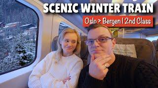 Oslo to Bergen Vy Train | 2nd Class Winter Experience in Norway