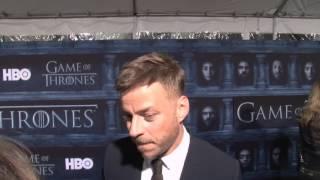 Game of Thrones (season 6): Tom Wlaschiha Exclusive Premiere Interview | ScreenSlam