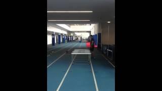 Hurdle Mobility   Side Straight