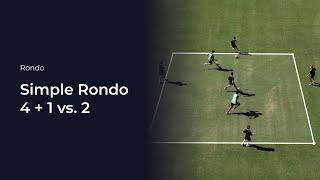 Simple Rondo | Soccer Coaching Drill