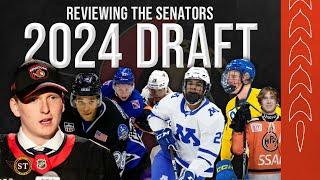 Reviewing EVERY PICK The Ottawa Senators Made At The 2024 NHL Draft!