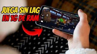 CÓMO jugar FREEFIRE SIN LAG 1G de RAM Entra más rápido a las partidas #freefire