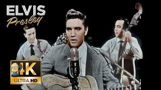 Elvis Presley AI 4K Colorized Enhanced - Baby, Let's Play House 1956