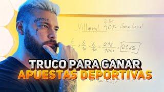  TRUCO PARA GANAR MÁS APUESTAS DEPORTIVAS Y DINERO - (Aumenta tu Porcentaje de Acierto con ESTO)