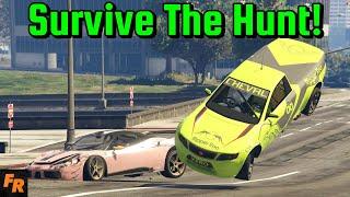 Survive The Hunt #76 - A City Of Race Cars! - Gta 5 Challenge