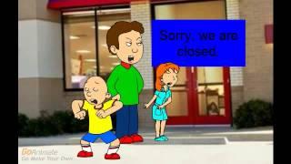 Caillou and Rosie destroy chuck e cheese's
