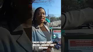 Dallas Sheriff Marian Brown BULLYING Candidate Sam Mohamad @Mohamad4Sheriff @DallasTexasSheriff