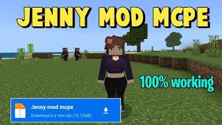 New Jenny Addon For Minecraft PE 1.21|| 100% Working