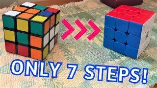 How to Solve a Rubik's Cube (Easiest Way)