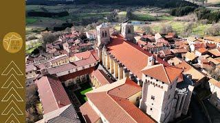  Abbaye de la Chaise Dieu - Haute Loire #abbaye #abbey #eglise #church #hauteloire #drone #monument