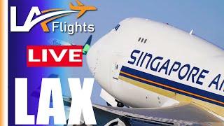 LAX LIVE:  LAX Plane Spotting | December 21, 2024 | Los Angeles International Airport