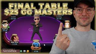 Mein erster GGpoker FINAL TABLE - $25 GGMasters FT HIGHLIGHTS