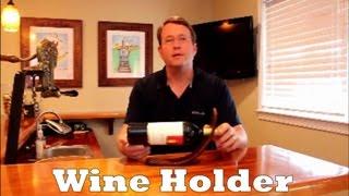 Wine Bottle Holder - Wassell Woodworking