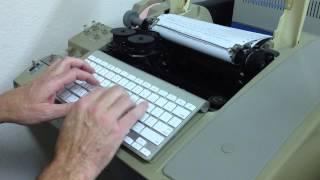 Teletype with N-key Rollover