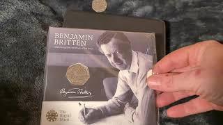 The 2013 Benjamin Britten 50p collection.  A "must have" for your collection"!