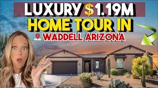 Waddell, Arizona $1.19M LUXURY POOL HOME FOR SALE in Sonoran Ridge Estates