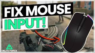 How to Fix Mouse Input in Delta Force – Quick & Easy Solution!