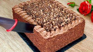 Chocolate cake in 15 minutes! DELICIOUS and VERY TASTY. Easy recipe! 