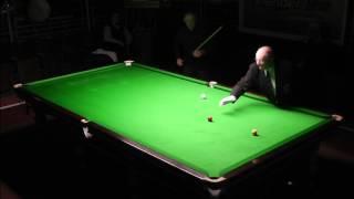 World Billiards Mike Russell 740 break part one of two.