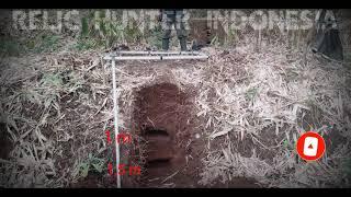 Uji kedalaman Golden Mask Deep Hunter pro 3 SE Coil paralon || Indonesian Metal Detector