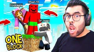 ONE BLOCK Minecraft Part 1 | FUNNY  | Hitesh KS