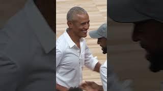 Barack Obama is ready to watch USA Basketball  #USA #Basketball #Obama #Lebronjames #StephenCurry