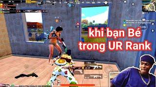 PUBG Mobile - Lần Đầu Rủ Bé Tham Chiến Rank Tối Thượng Và Game Bắn Engrish Call Team =))