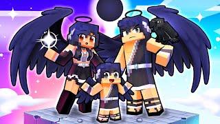 Having a DARK ANGEL FAMILY in Minecraft!