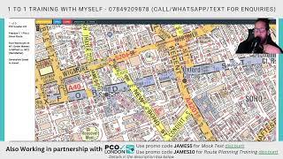 RESTRICTED ACCESS  - DONT make these mistakes! (TFL Topographical Test for PCO licence)