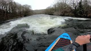 First Paddle Of The Year - River Leven @1.31