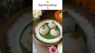 Sago Vrat Dumplings  Navratri