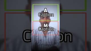 Ep3: Auto caption VS Manual caption ￼(How to edit like a Pro #shorts #caption #ediing t