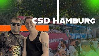 Super Stimmung beim CSD Hamburg!  DJ auf dem Domino's Pizza Lkw 