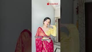 Saree Under 299 | Snapdeal Finds | Women Fashion  #fashion #snapdealfashion #womensfashion