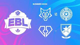 EBL 2024 - Cyber Wolves vs Partizan | Diamant vs Crvena Zvezda - SUMMER