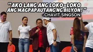 SENATOR CHAVIT SINGSON! SUPORTADO SI ISKO MORENO! ANO ANG SURPRESA?