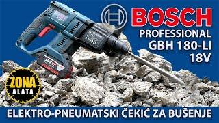 Bosch GBH 180-LI Akumulatorska Udarna Bušilica za Beton - Elektropneumatski Čekić 18V 2J Brushless