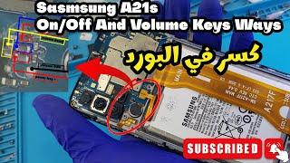 How to Fix Samsung A21s with Broken Board -Power and Volume Keys Not Working - Using Jumper Wires!