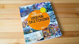 The World of Urban Sketching by Stephanie Bower (book flip)