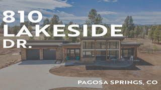 Mountain Modern Home For Sale in Pagosa Springs, Colorado