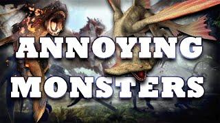 These are the most Annoying Monsters in ALL of Monster Hunter