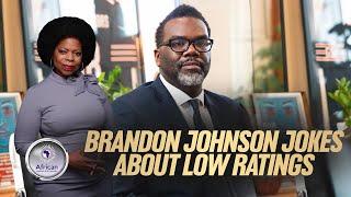 Mayor Brandon Johnson Makes Dumb Jokes About Low Approval Rating And Claims People Believe In Him