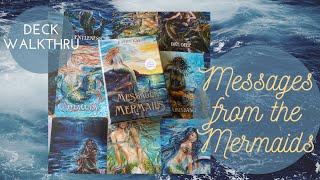 Messages from the Mermaids ‍️ by Karen Kay - Deck Unboxing and Walkthrough