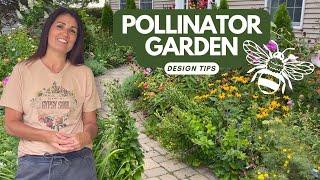 Pollinator Garden Design Ideas - How to Attract Bees, Butterflies & Hummingbirds  