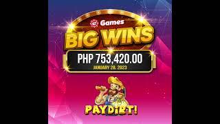  CONGRATULATIONS  eGames BIG WINS ‼️ Php 753,420.00 Won ‼️