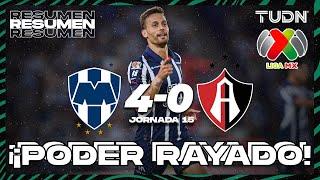 HIGHLIGHTS | Monterrey 4-0 Atlas | Liga Mx -AP2024 - J15 | TUDN