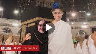 Subhanallah!! Lesti kejora dan Rizky billar bersama menjalankan ibadah umroh di Tanah Suci Mekkah.