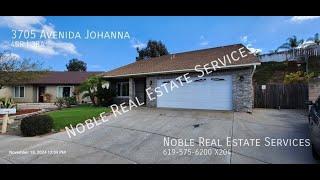 Houses for Rent in La Mesa 4BR/3BA by Property Management in La Mesa